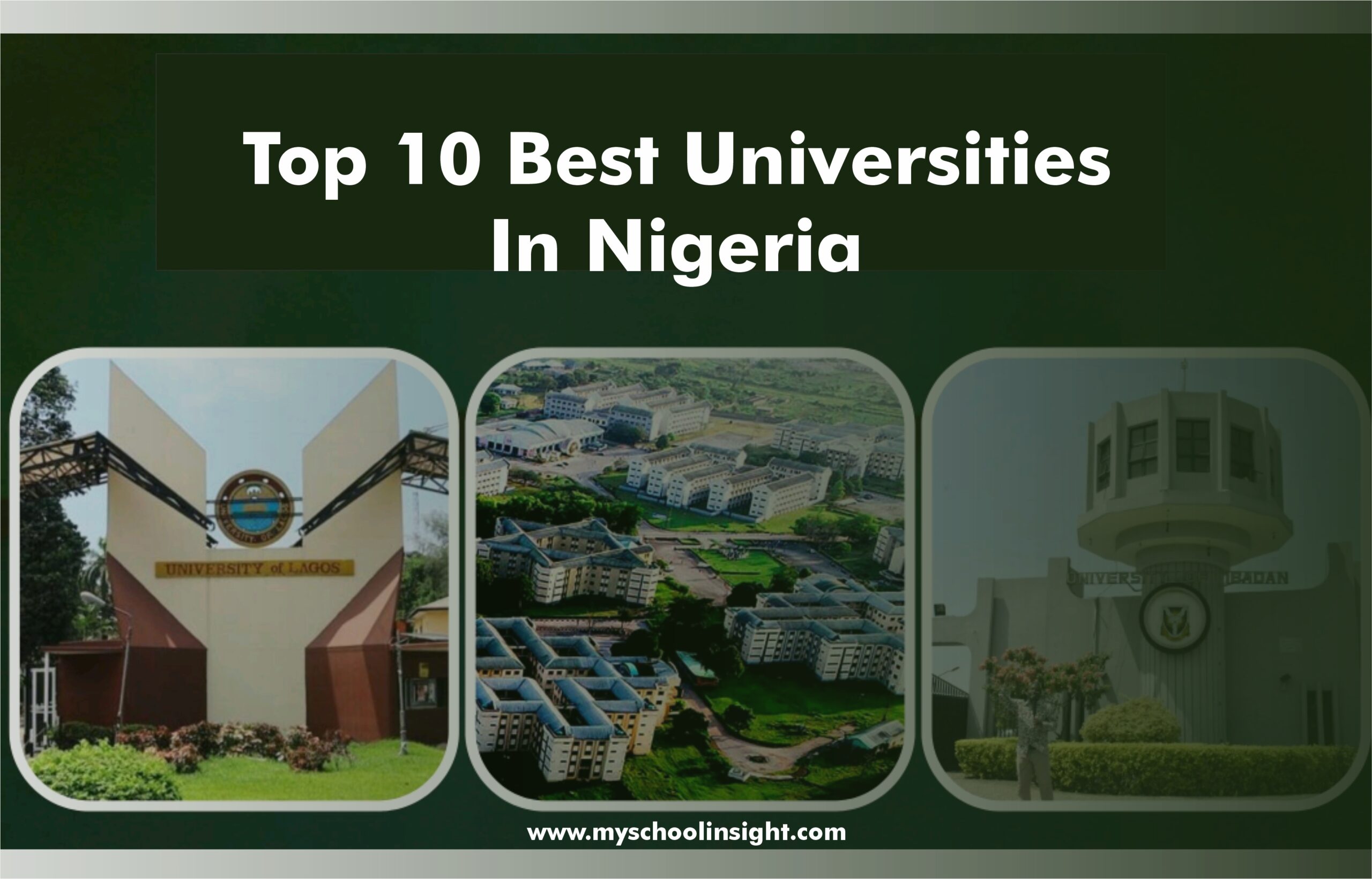 Top Universities In Nigeria
