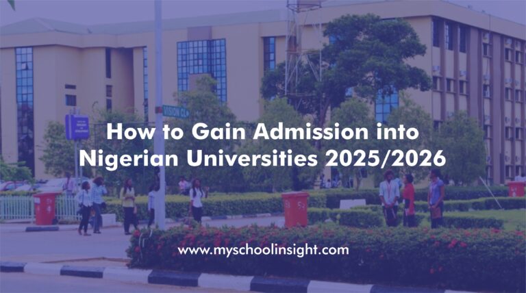Gain Admission In to Nigerian University