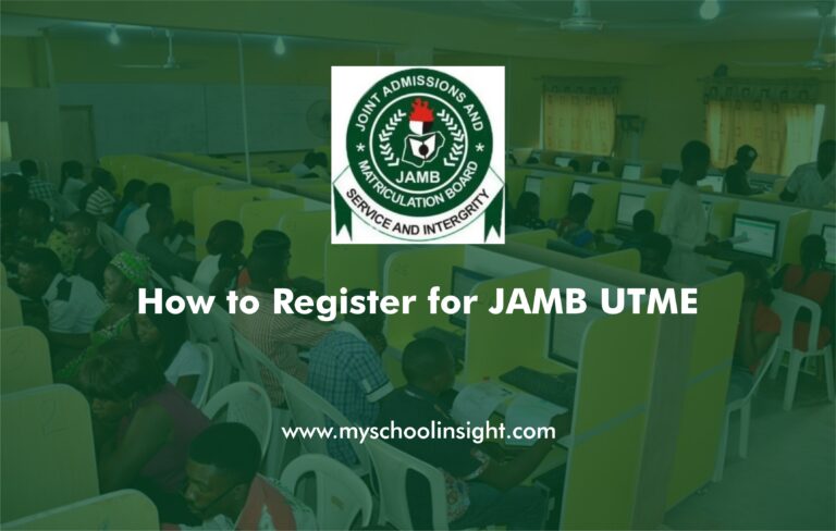 How to Register for JAMB UTME 2025