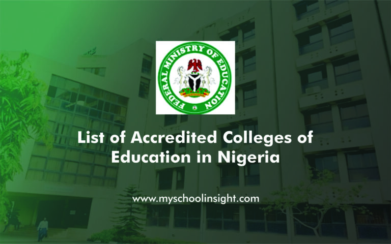 Accredited Colleges of Education